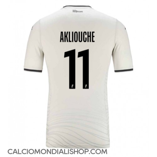 Maglie da calcio AS Monaco Maghnes Akliouche #11 Terza Maglia 2024-25 Manica Corta